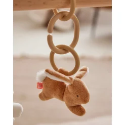 Arche d'éveil en bois + set de jouets d'activités bali, moka & snow