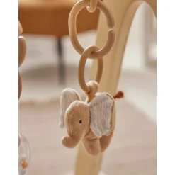 Arche d'éveil en bois + set de jouets d'activités bali, moka & snow