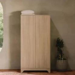 Armoire avec 2 portes battantes tsugi - honey ash