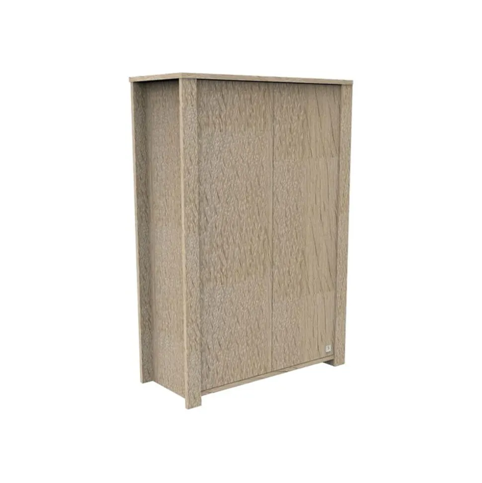 Armoire bébé 2 portes antonin version bois
