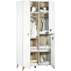 Armoire chambre bébé oslo boutons goutte