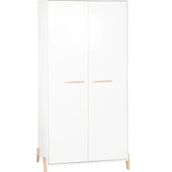 Armoire chambre bébé 2 portes joy naturel