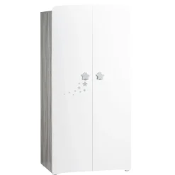 Armoire chambre bébé 2 portes nao