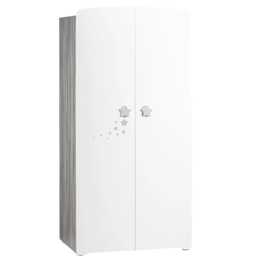 Armoire chambre bébé 2 portes nao