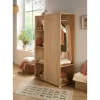 Armoire ouverte up chêne doré