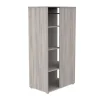 Armoire ouverte up chêne silex