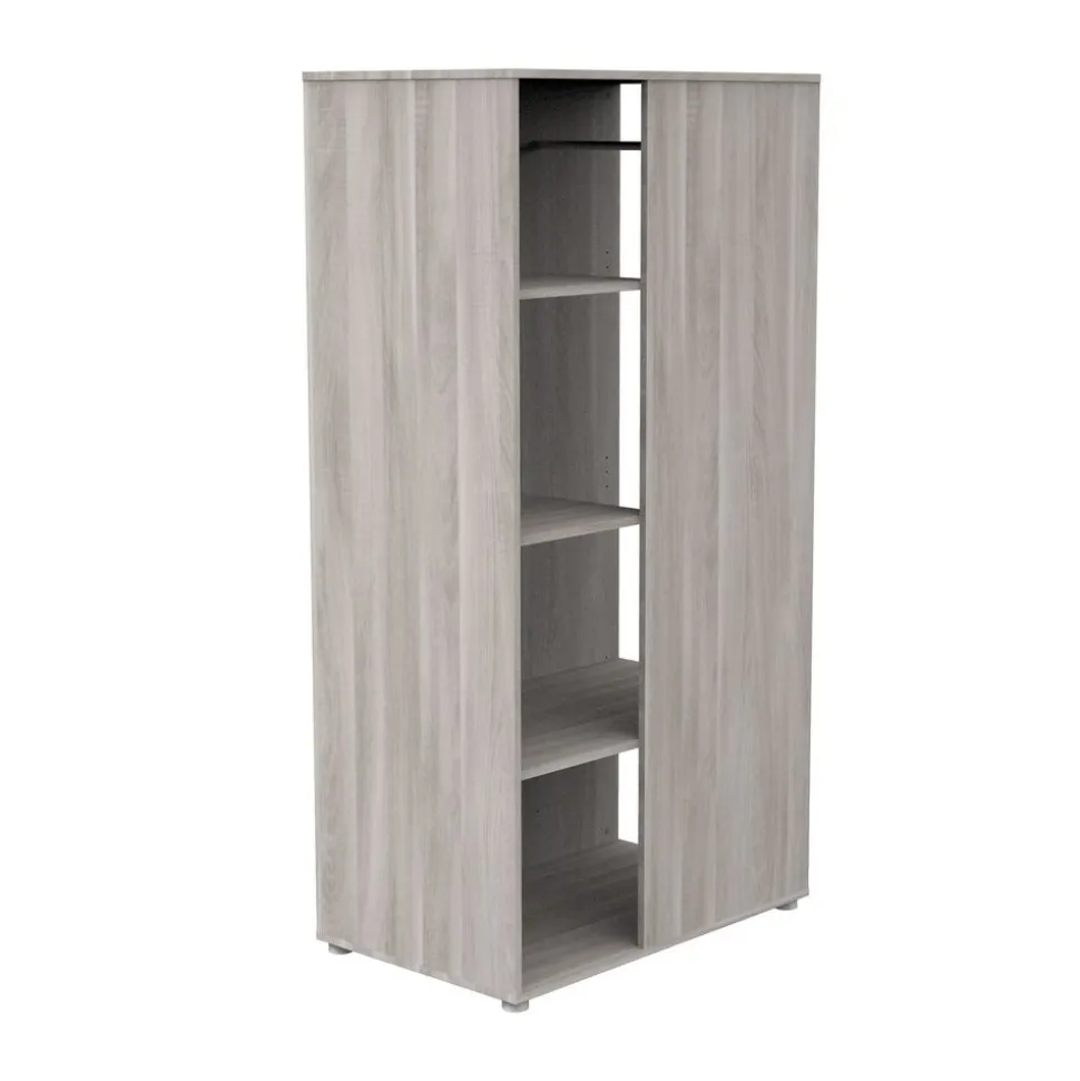 Armoire ouverte up chêne silex