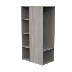 Armoire ouverte up chêne silex