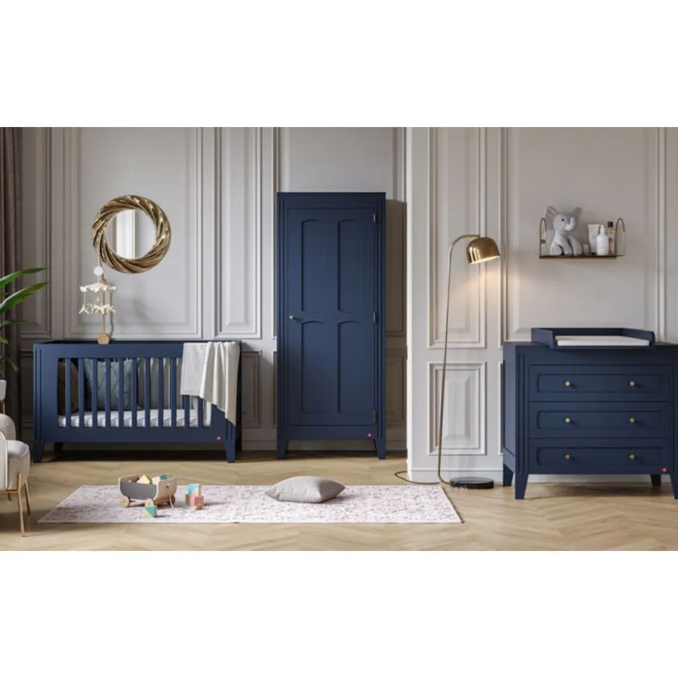 Armoire 1 porte indigo milenne