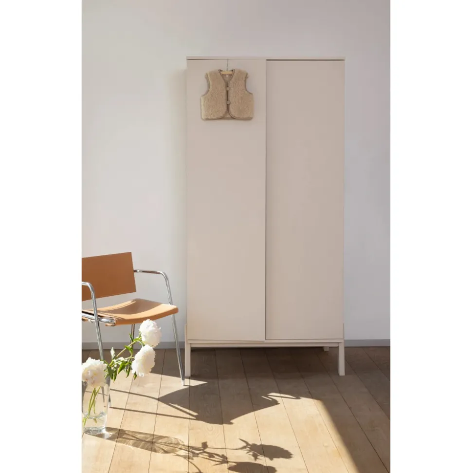 Armoire 2 portes ashi chataignier