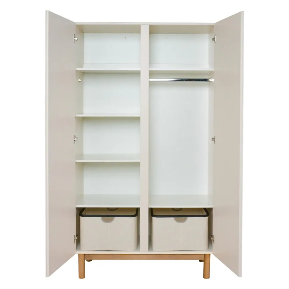 Armoire 2 portes ashi - clay