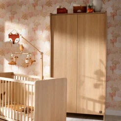 Armoire 2 portes cannelle