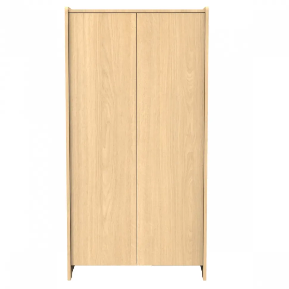 Armoire 2 portes cannelle