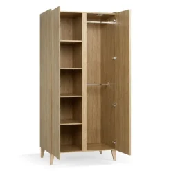 Armoire 2 portes chêne muve