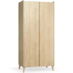 Armoire 2 portes chêne muve