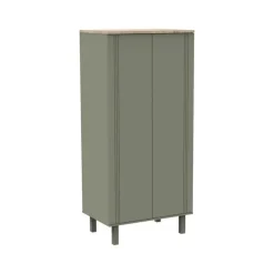 Armoire 2 portes eleonore kaki