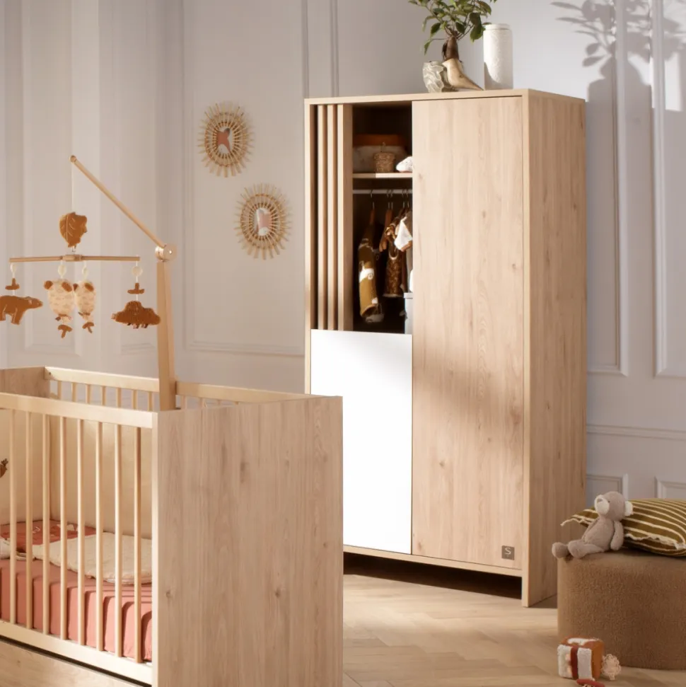 Armoire portes et niche blanche tokyo