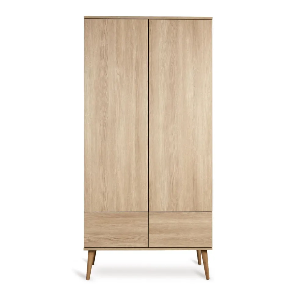 Armoire 2 portes flow - honey ash