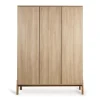 Armoire 3 portes - honey ash