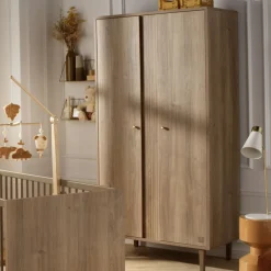 Armoire 2 portes mokka