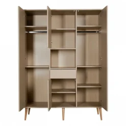 Armoire 4 portes 1 niche cocoon latte