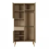 Armoire 3 portes 1 niche cocoon latte