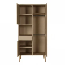 Armoire 3 portes 1 niche cocoon latte
