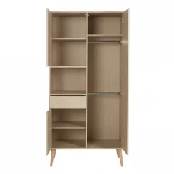 Armoire 3 portes 1 niche cocoon natural oak