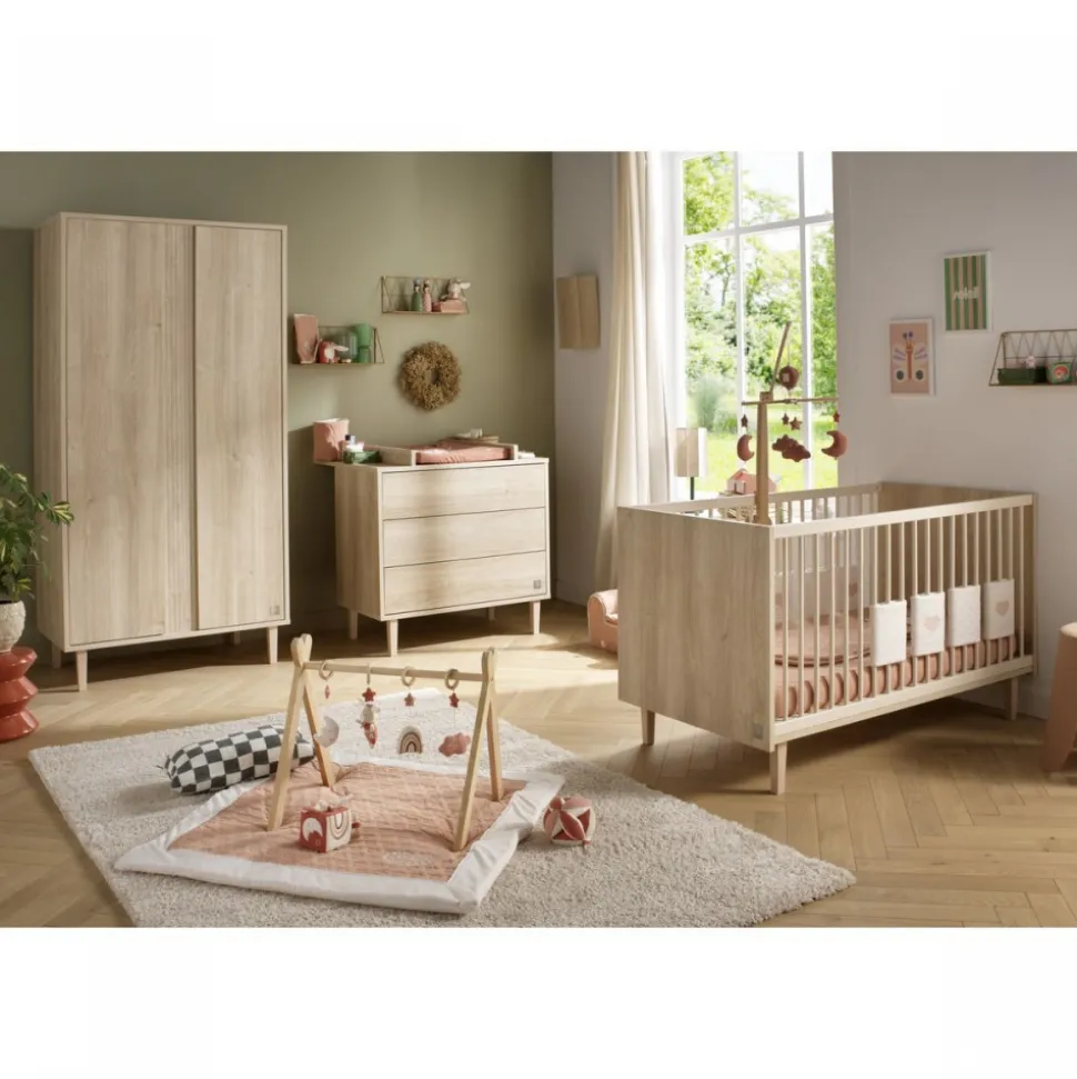 Armoire 2 portes paloma bois