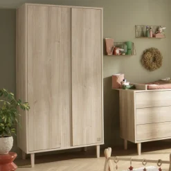 Armoire 2 portes paloma bois