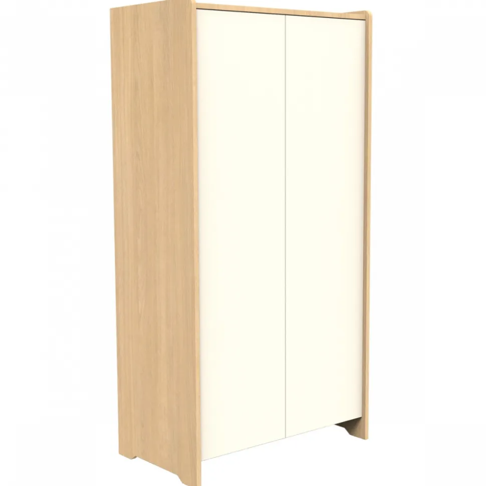Armoire 2 portes vanille