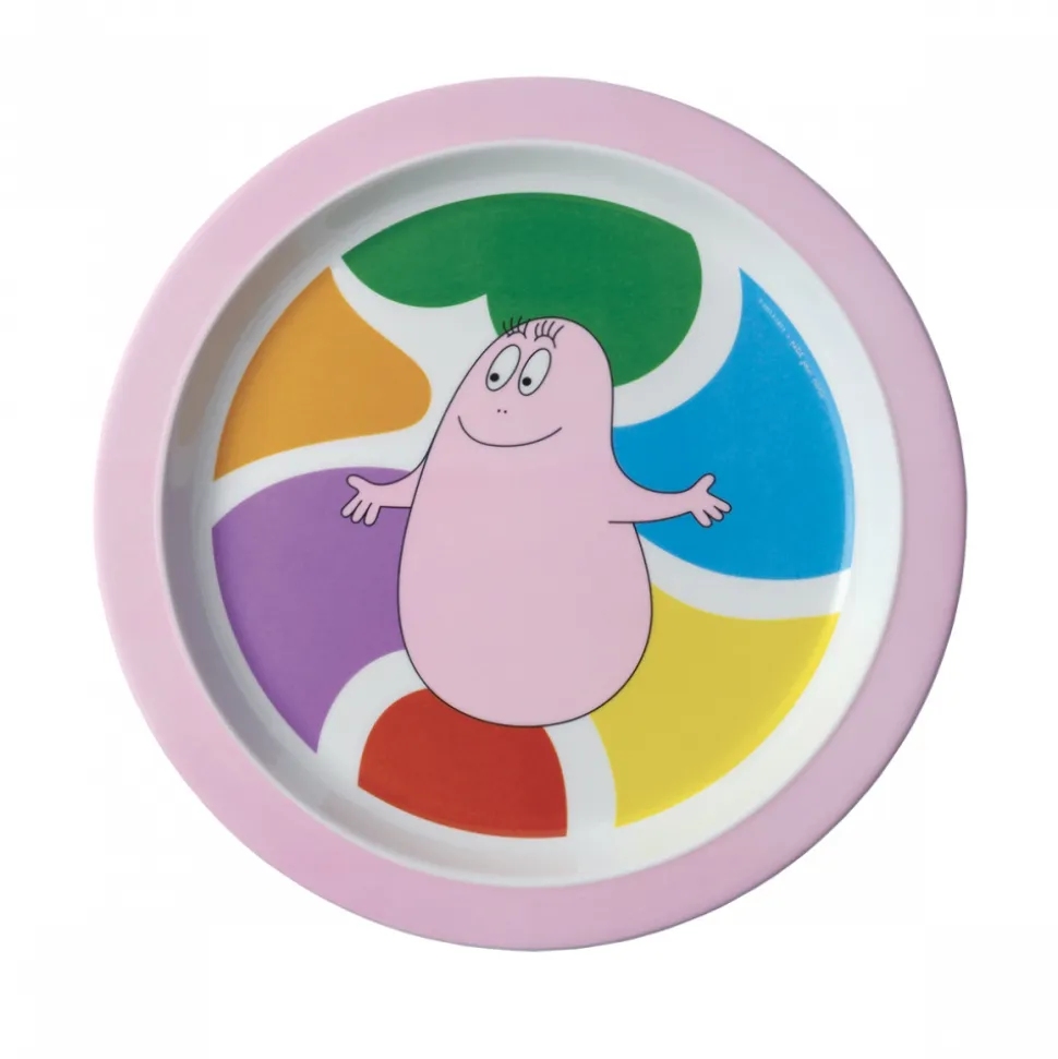 Assiette bébé barbapapa ø 21cm