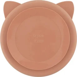 Assiette compartimentée avec ventouse mrs. cat
