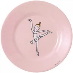 Assiette à dessert ø 20 cm les ballerines - arabesque
