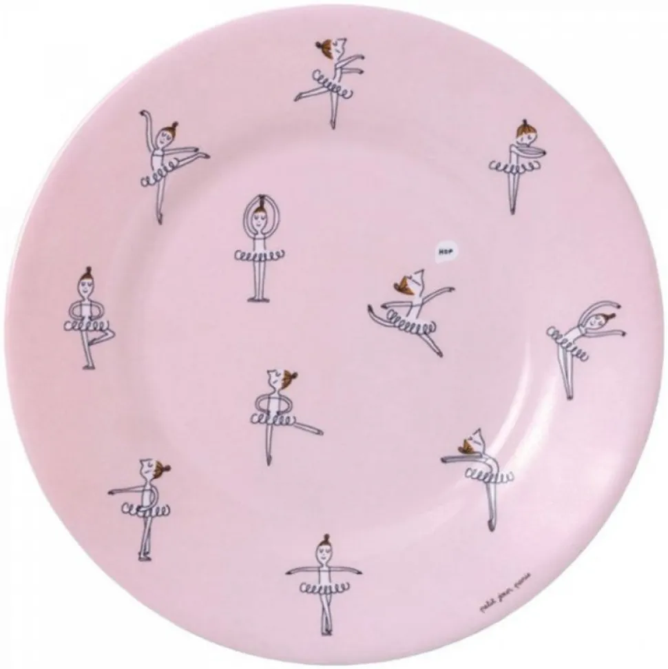 Assiette à dessert ø 20 cm les ballerines - all over