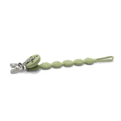 Attache sucette silicone vert