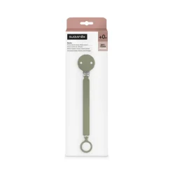Attache sucette silicone wonder hedge green