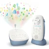 Babyphone audio dect lcd projecteur scd735/26