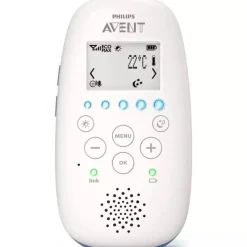 Babyphone audio dect lcd projecteur scd735/26