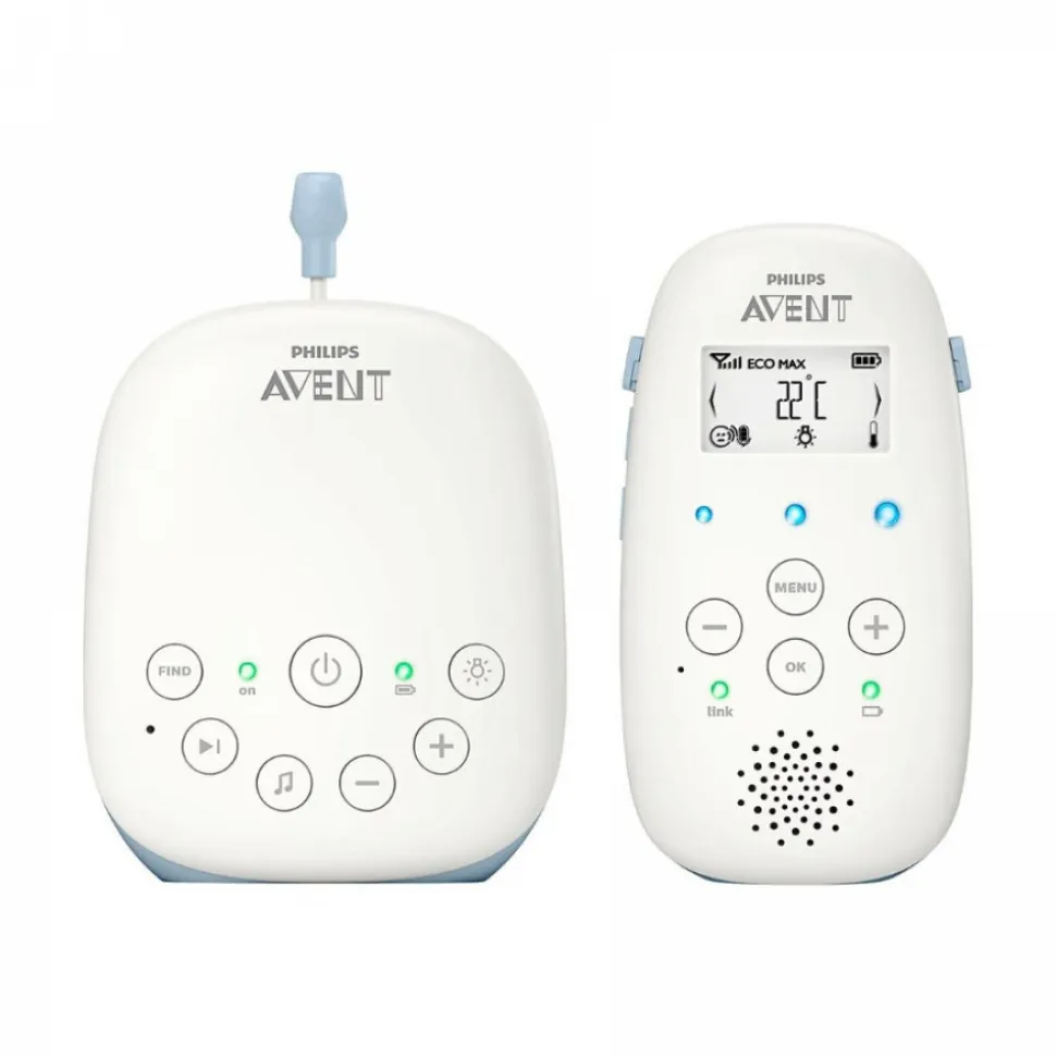 Babyphone audio dect lcd scd715/26