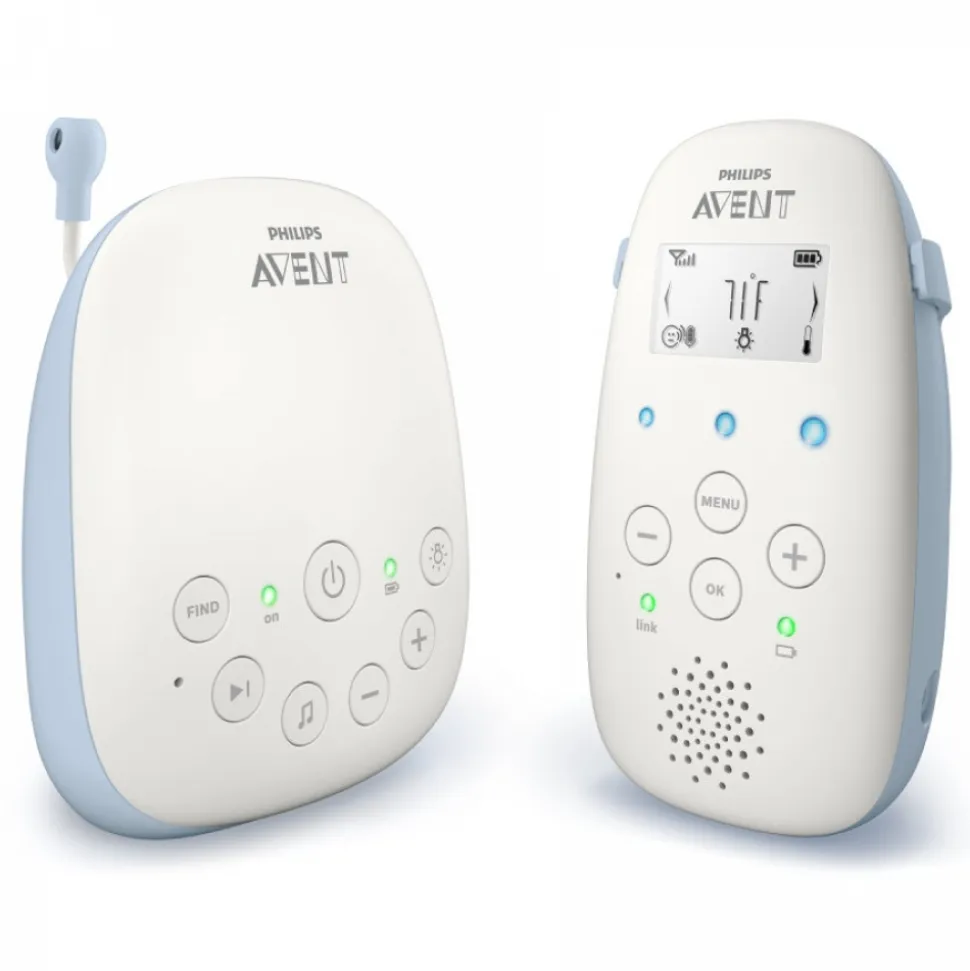 Babyphone audio dect lcd scd715/26