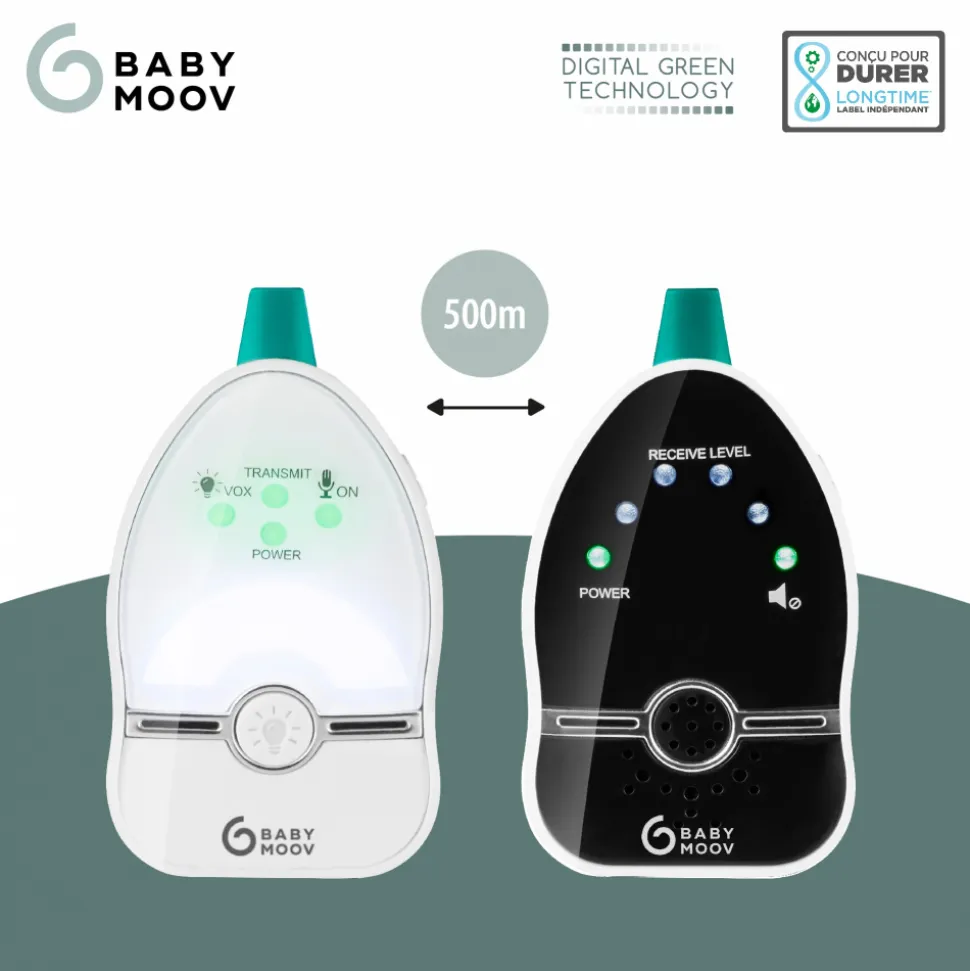 Babyphone audio easy care 2019 avec veilleuse