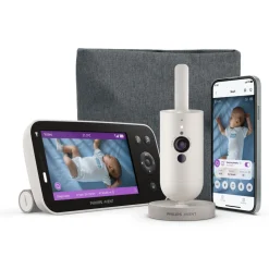 Babyphone vidéo connecté intelligent premium scd971/26