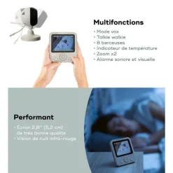 Babyphone vidéo essentiel yoo start