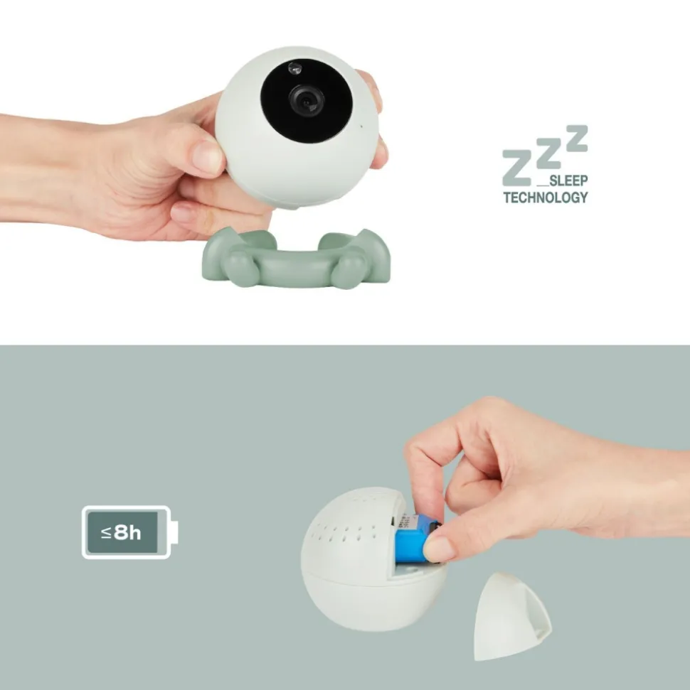 Babyphone vidéo yoo go+ hd avec caméra additionnelle