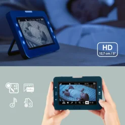Babyphone vidéo yoo master+ hd avec caméra additionnelle