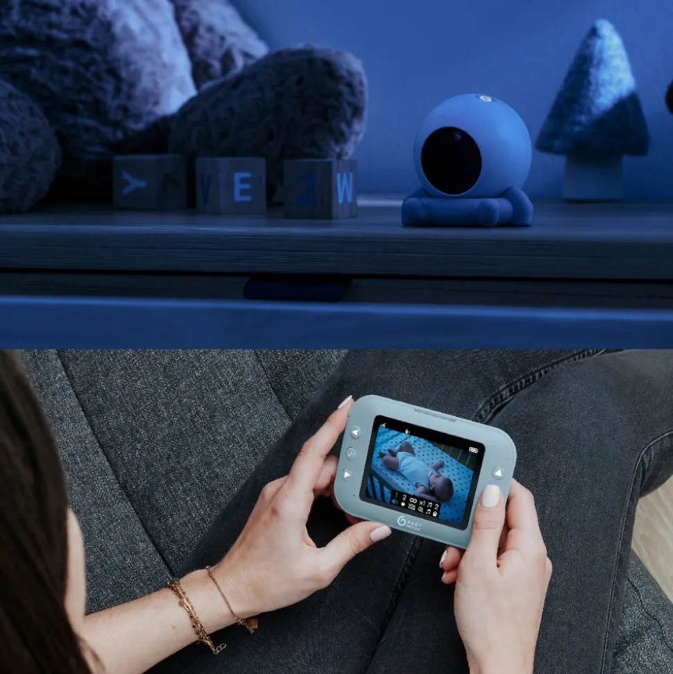 Babyphone vidéo yoo roll avec caméra additionnelle
