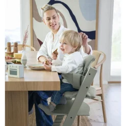 Baby set 2 pour chaise tripp trapp glacier green