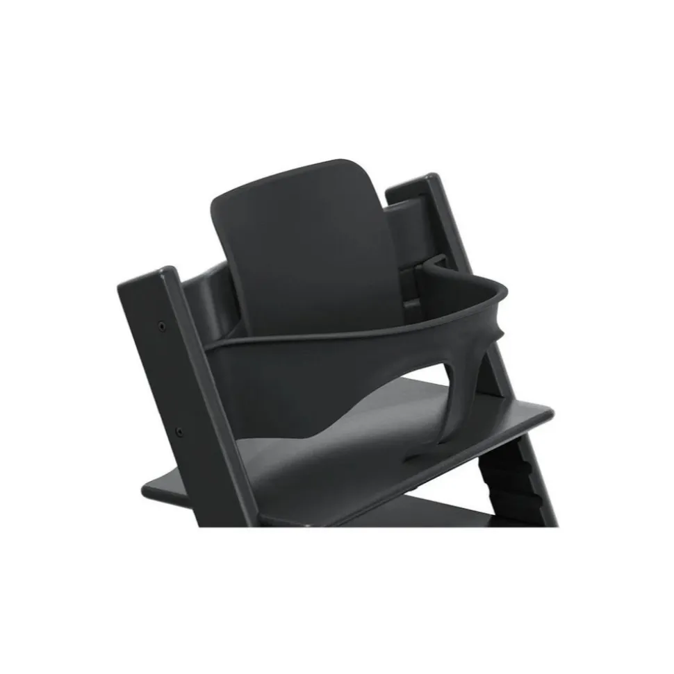 Baby set 2 pour chaise tripp trapp noir