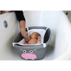 Baignoire bébé avec hamac tubimal hippopotame